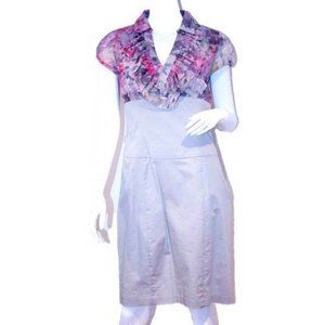 A.B.S by ALLEN SCHWARTZ Dress RUFFLED Floral